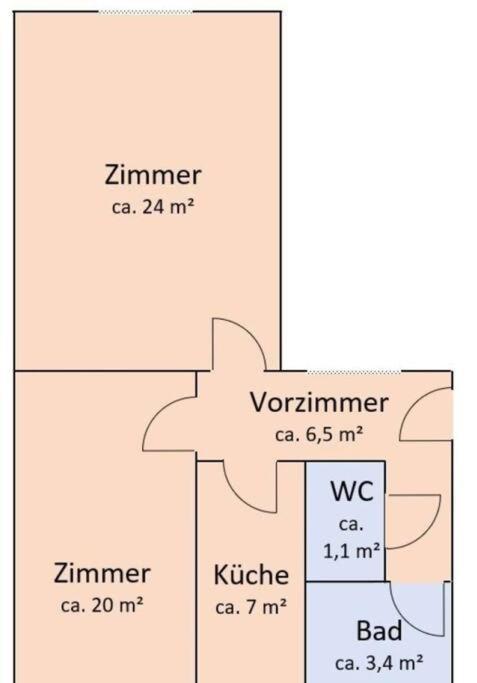 Modern And Light 2-Room Apartment Vienna Exterior photo